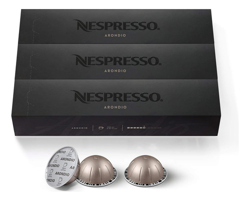 Nespresso Cpsulas Vertuoline, Arondio Gran Lungo Americano,