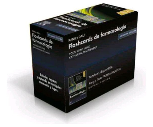 Flashcards De Farmacología. Rang Y Dale(2da) Original