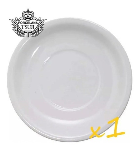 Plato Pocillo Cafe Porcelana Tsuji Linea 450 12 Cms 