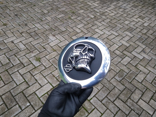 Tampa Primária Harley Davidson 883/1200 Mod. Skull Ii Perfil