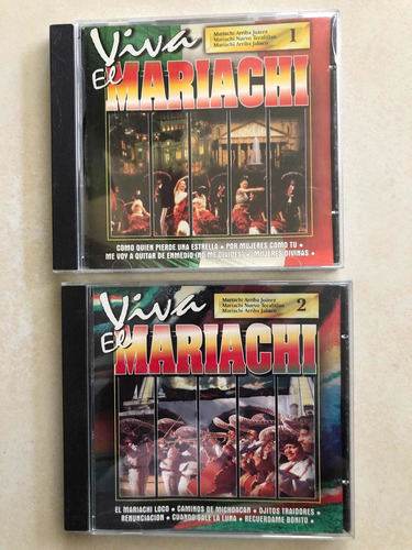 Viva El Mariachi 2 Cds Vol. 1 Y 2
