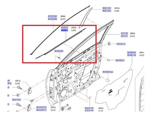 Jgo Moldura Ext Pta Del Dch-izq Original Nissan X-trail14-20