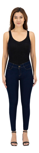 Pantalón Britos Jeans Mujer Skinny Azul 019432