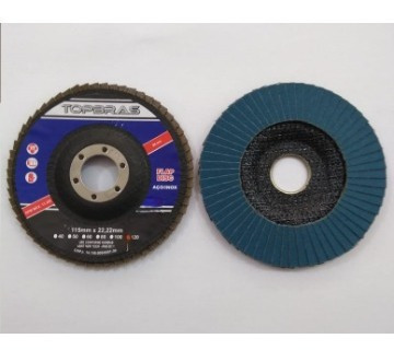 Flap Disc 4.1/2 G060 Zirc Topbras