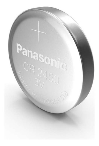 Pila De Boton Panasonic Cr2450 Bateria Reloj Control Juguete