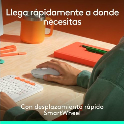 Logitech Pop Icon Combo, Combinación De Teclado Y Mouse
