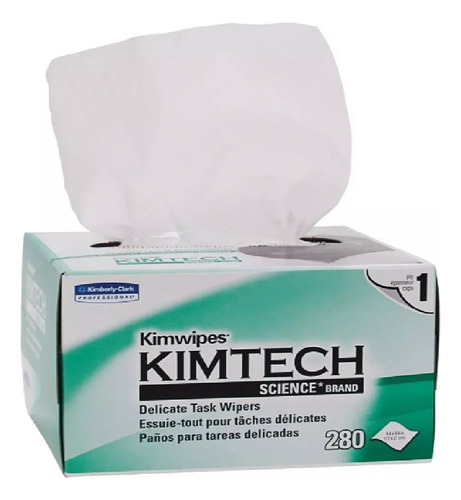 Kit Kimwipes Kimtech Toalla Limpiadora Desechable (20pzas)
