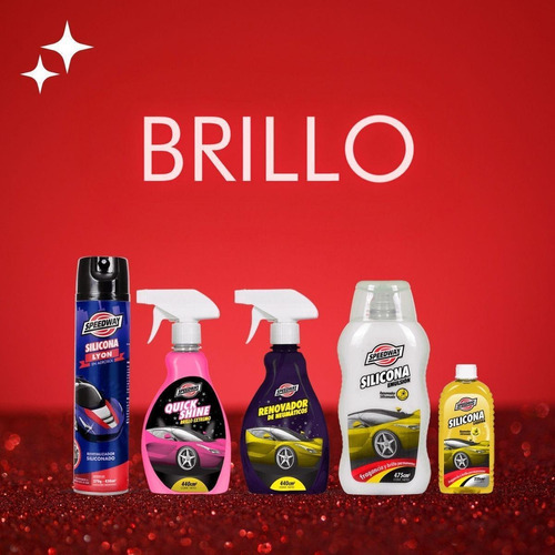 Silicona Para Auto Speedway Aerosol X 420 Cc Garden X 6 Un. Color Violeta