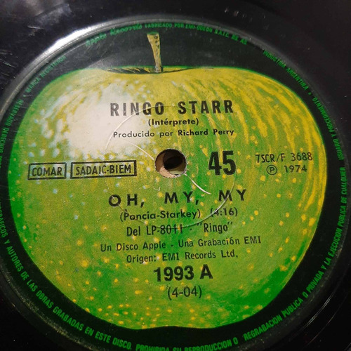 Simple Ringo Starr Apple 1993 C26