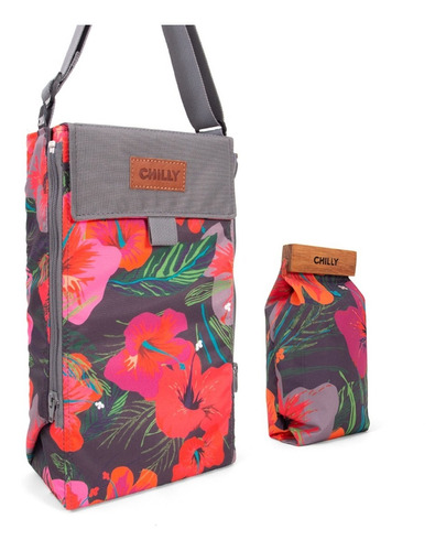 Equipo De Mate | Bolso Matero + Yerbera Chilly Hibiscus