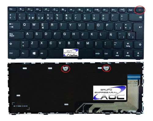 Teclado Para Lenovo Ideapad 110-14isk Nb-17-6366a 5n20l25781