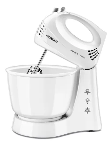 Batedeira Prática Mondial 400W B-44 W