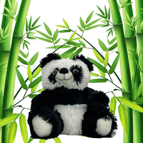 Pelúcia Panda Pequeno 22cm - Cortex Brinquedos