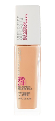 Maybelline Base Maquillaje Superstay 24 Horas 125nude Beige