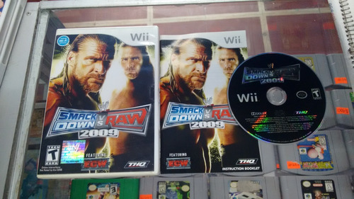 Smackdown Vs Raw 2009 Completo Para Nintendo Wii