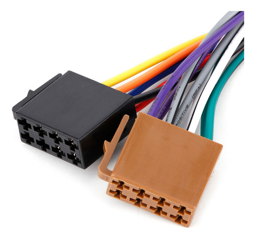 A Adaptador De Rádio De Carro Stereo Harness Cable Iso Plug