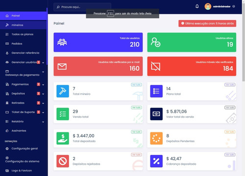 Sistema De Mineração De Criptografia Em Nuvem