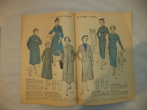 15 Revistas Mccalls; Hojas De Modas 1953-1956 (Usado)