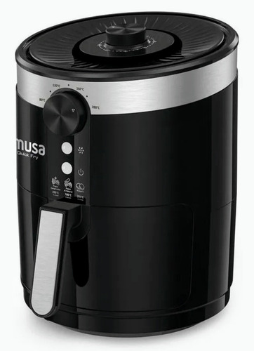 Freidora Quick Fry 3,5l Negra Imusa Color Negro 110V