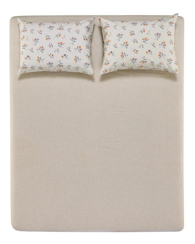 Jogo De Cama Queen 150 Fios Toque Macio Lilie Estampado