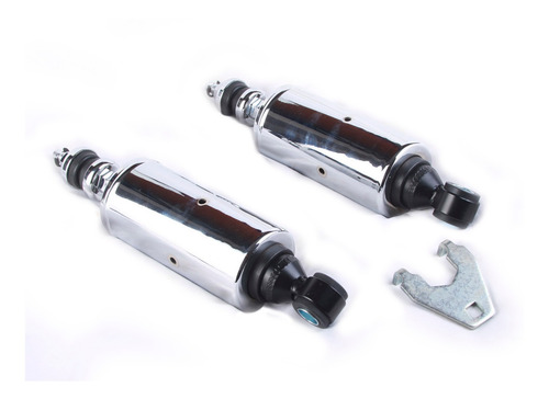Amortiguadores Traseros Cromo Para Harley Davidson Softail