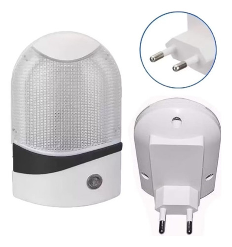 Abajur De Tomada Luminária Bivolt Com Sensor