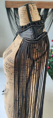 Complemento Macrame Moda Hombrera Unitalla Vestido Mujer
