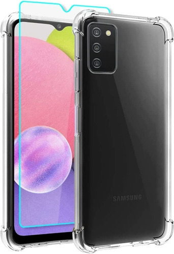 Estuche - Forro Clear Transparente Samsung Galaxy A03s (166)
