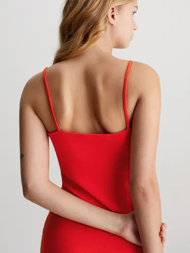 Vestido Mujer Rojo Calvin Klein