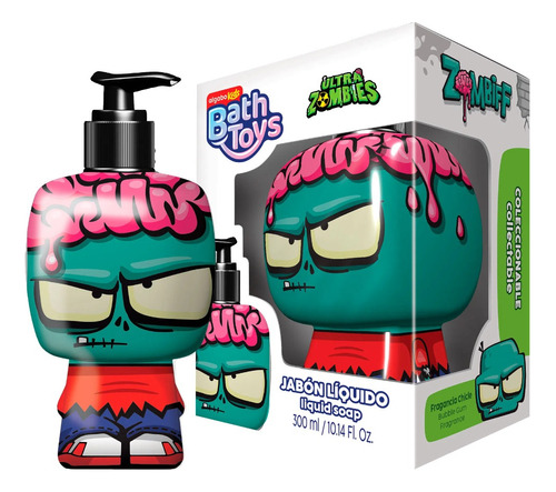 Jabon Liquido Zombie Algabo 300 Ml Pack X 2 ( Mayorista )