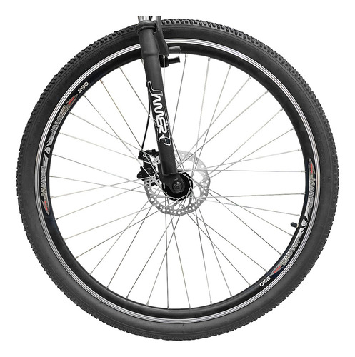 Kit 2 Llantas 2 Cámaras Y Parche Bicicleta R29x2.125 Color Negro