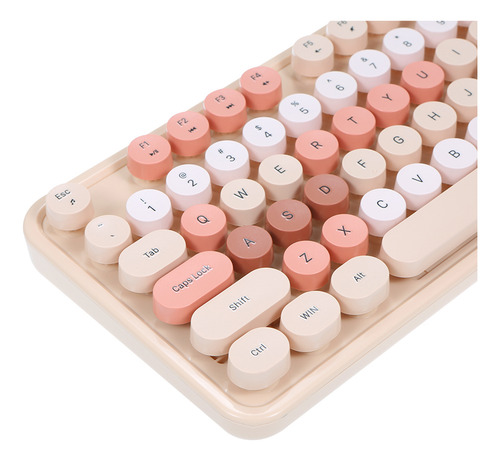 Teclado De 104 Teclas Sweet Mouse Combo Mixed Color 2.4g