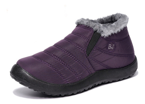 Botas Impermeables De Invierno Para Mujer Con Felpa Térmica