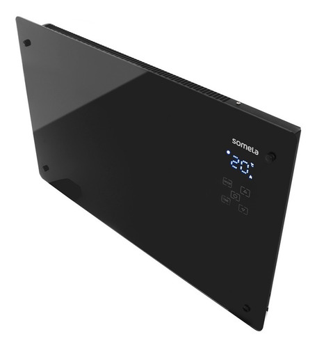 Imagen 3 de 10 de Calefactor Convector Somela T 5° - 50° C Black Glass