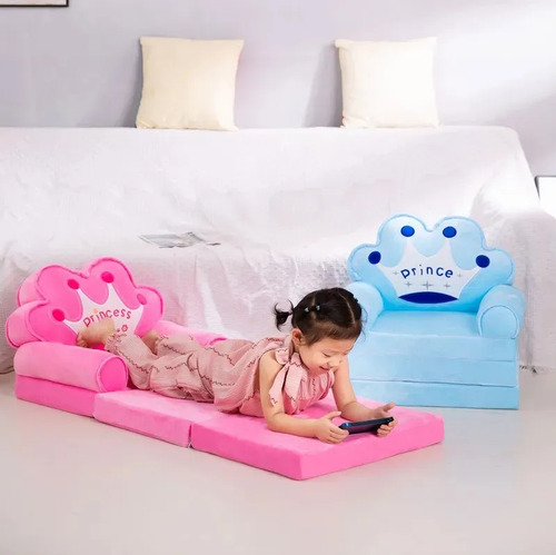 Wu Sofá Plegable Para Niños,sillón,funda Lavable,cama Sin