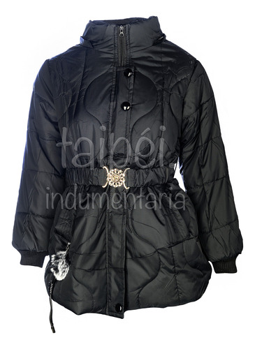 Campera | Nena Niña | Tapado | Lisa | Talle 6-12 | 5008ng