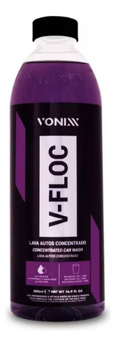 Shampoo Automotivo Neutro Concentrado V-floc Vonixx 500ml