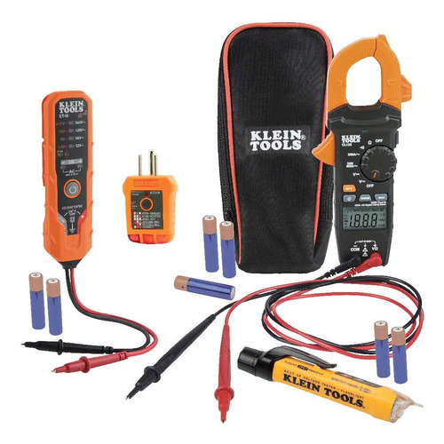 Klein Tools Cl120vp Electrical Voltage Test Kit With Clamp