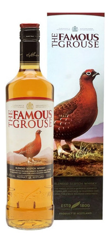 Whisky Escoces Famous Grouse En Estuche 700 Ml