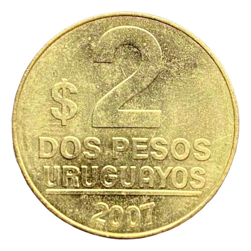 Uruguay - 2 Pesos - Año 2007 - Km #104 - Artigas