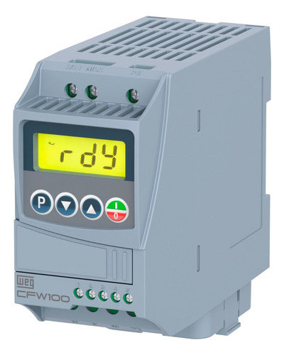 Inversor De Frequência Cfw100 1,0cv 220v 4,2a Monofásico 200-240v