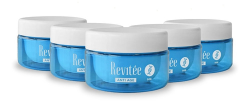 5x Creme Revitee Anti Idade 50g