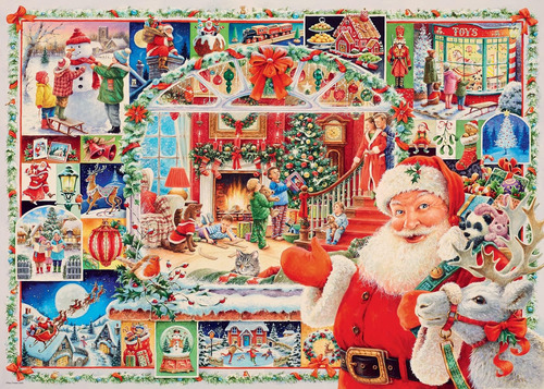 ¡se Acerca La Navidad De Ravensburger! Rompecabezas De 1000 