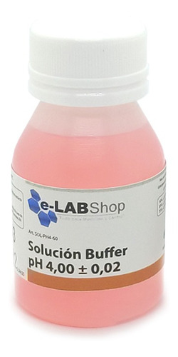 Solucion Buffer P/ Calibración De Medidores De Ph 4,00 X60ml