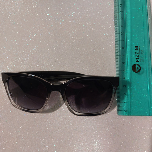 Lentes De Sol Vulk Degradé Negro Con Transparente Degrade Negro Con Transparente Negro (Usado)