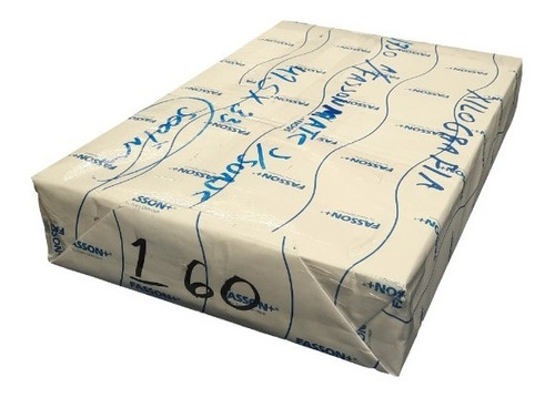 Papel Adhesivo Fasson Brill. 500 Hojas Tabloide 33 X 47.5 Cm