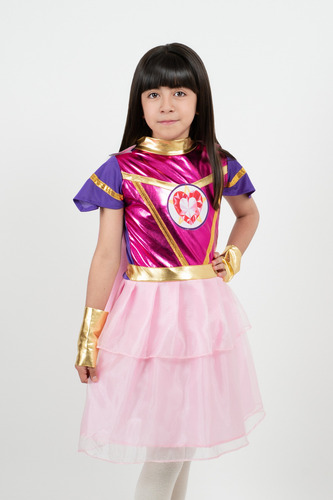 Disfraz Luli Pampin Vestido, Cosplay Organza Halloween Tutu Rosa 12