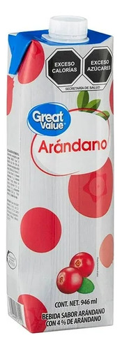 Jugo De Arandano 4 Pack