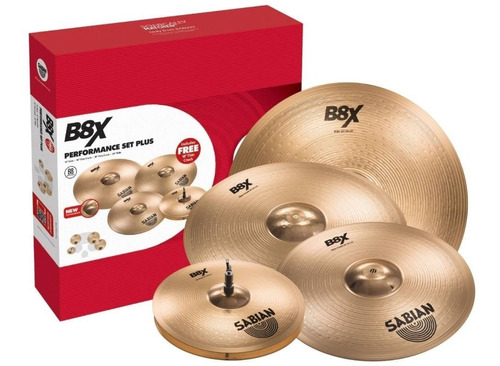 Set De Platillos Sabian B8x 45003xg Performance Original