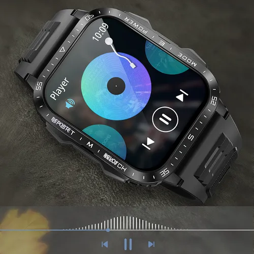 Smartwatch Luz Violeta Reloj Inteligente Hombre Bluetooth Ll